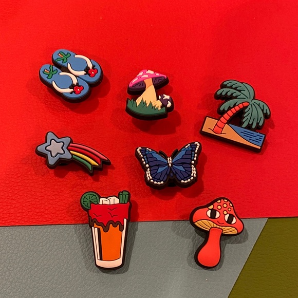 Colorful Shoe Charms Set - Picture 2 of 3